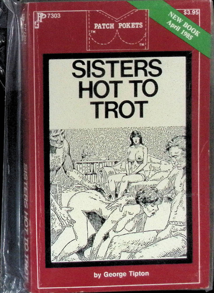 Step-Sisters Hot to Trot by George Tipton April 1985 Pokets Book Greenleaf Classics Adult Novel-042324AMP
