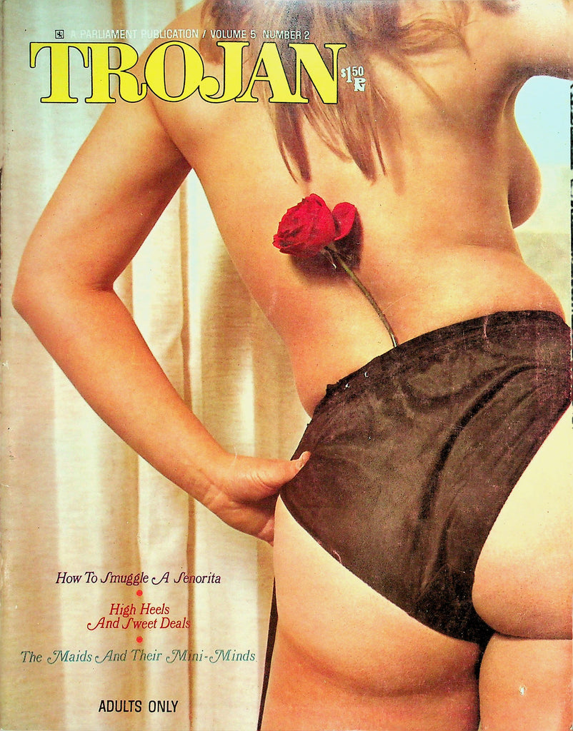 Trojan Magazine  Cover/Centerfold Bev's Bedroom Bouquet  vol.5 #2 1967   100826lmp-GSC