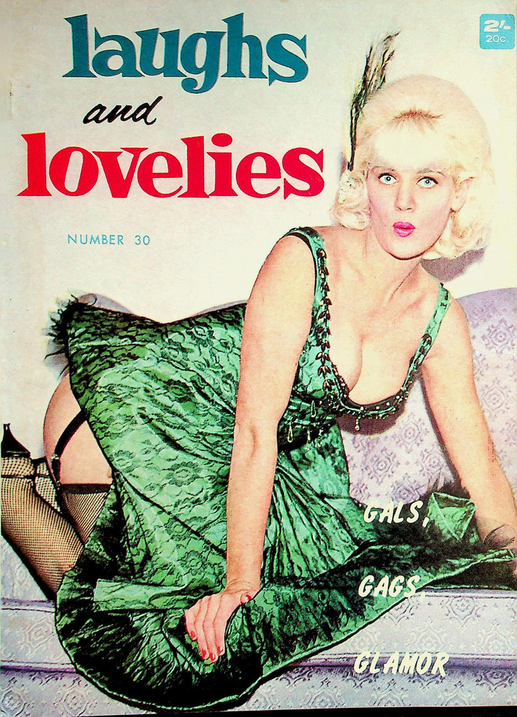 Laughs and Lovelies Magazine  Gals, Gags & Glamor  #30 1960's   032726lmp