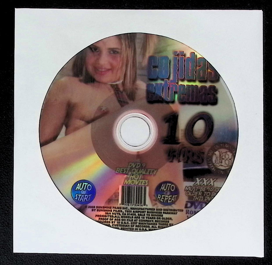Cojidas Extremas (Extreme Fucking) - Case/Cover Art Not Included - 10 Hour Spanish Adult DVD - 082125AKDVD-B