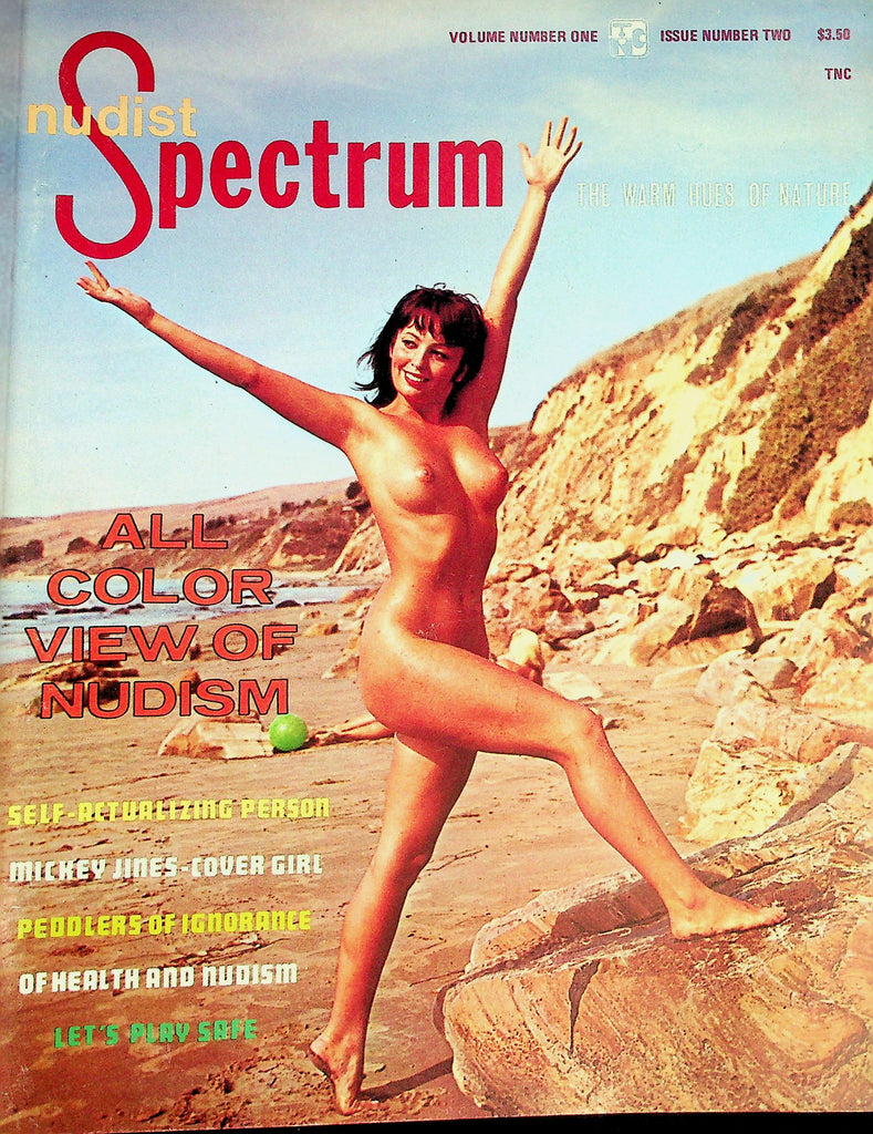 Nudist Spectrum Magazine  Covergirl Mickey Jines  vol.1 #2 1968     071326lmp-GSC