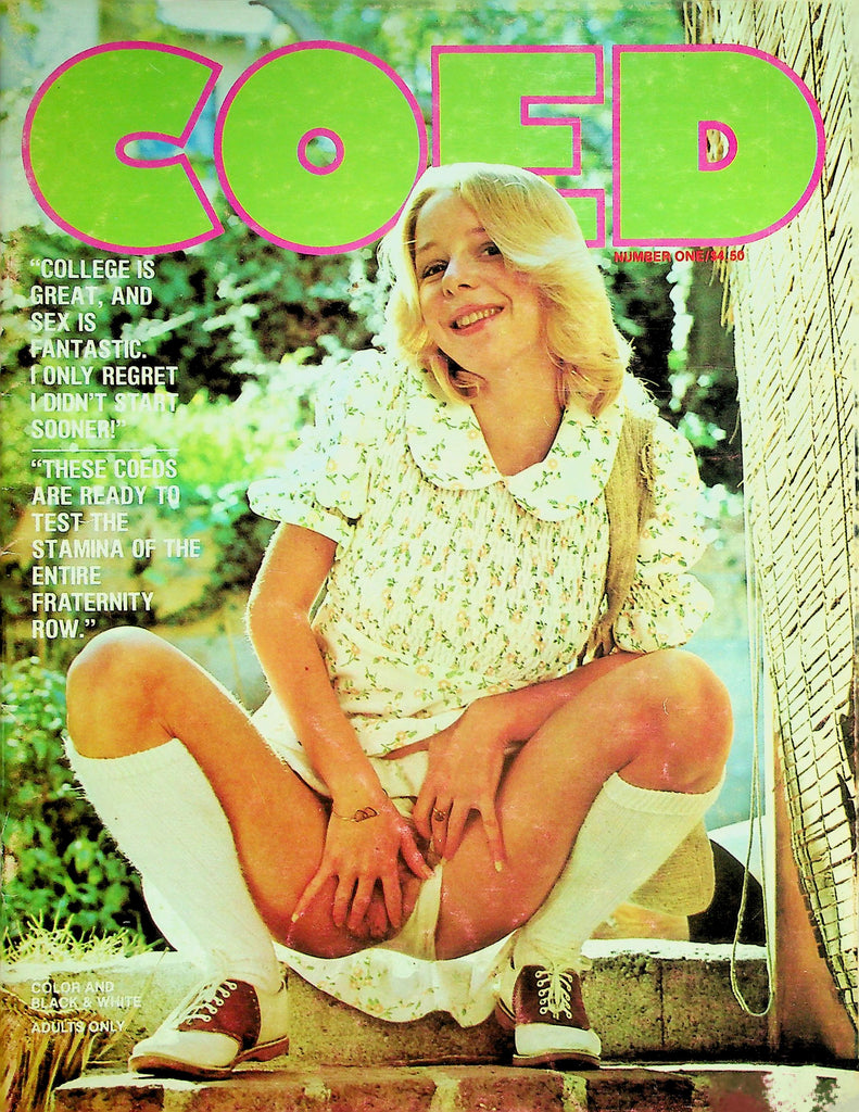 Coed Magazine  College Is Great, And Sex Is Fantastic!  #1 1977  091826lmp-GSC