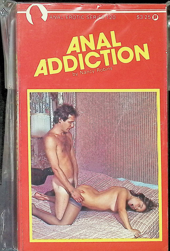 Anal Addiction by Nancy Robins AES120 1980s Anal Erotic Series Adult Paperback Novel -112024AMP