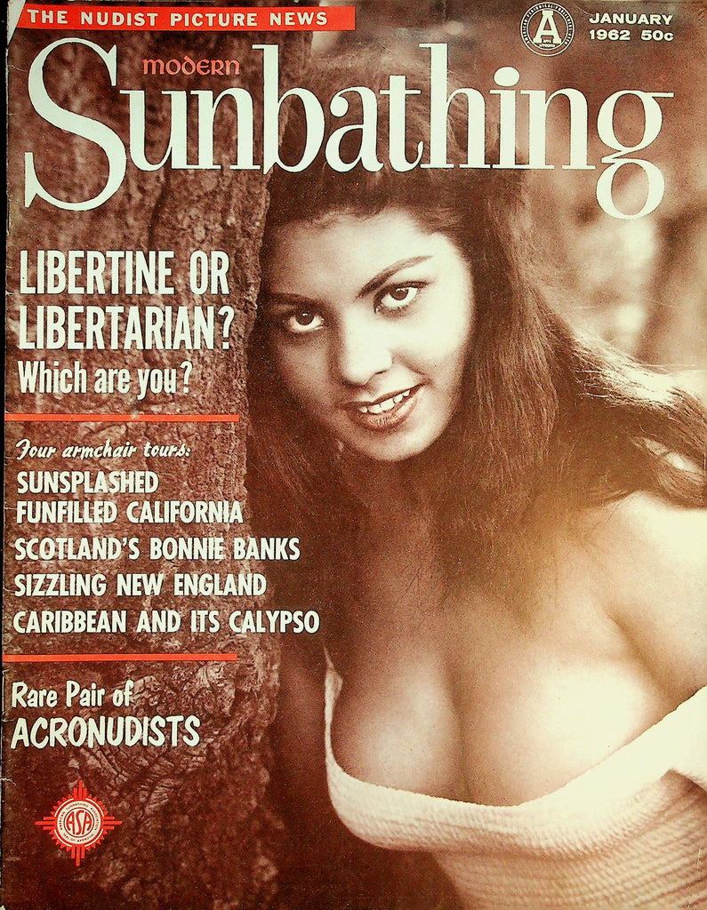 Modern Sunbathing Nudist Magazine  Libertine or Libertarian? Which Are You?  January 1962      072526lmp-GSC