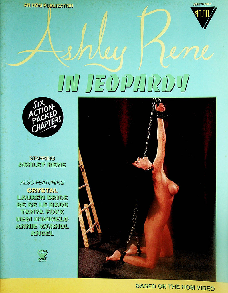 Ashley Rene In Jeopardy Bondage Magazine   Crystal, Lauren Brice, Tanya Foxx & More!  #1  1990    120924lm-p