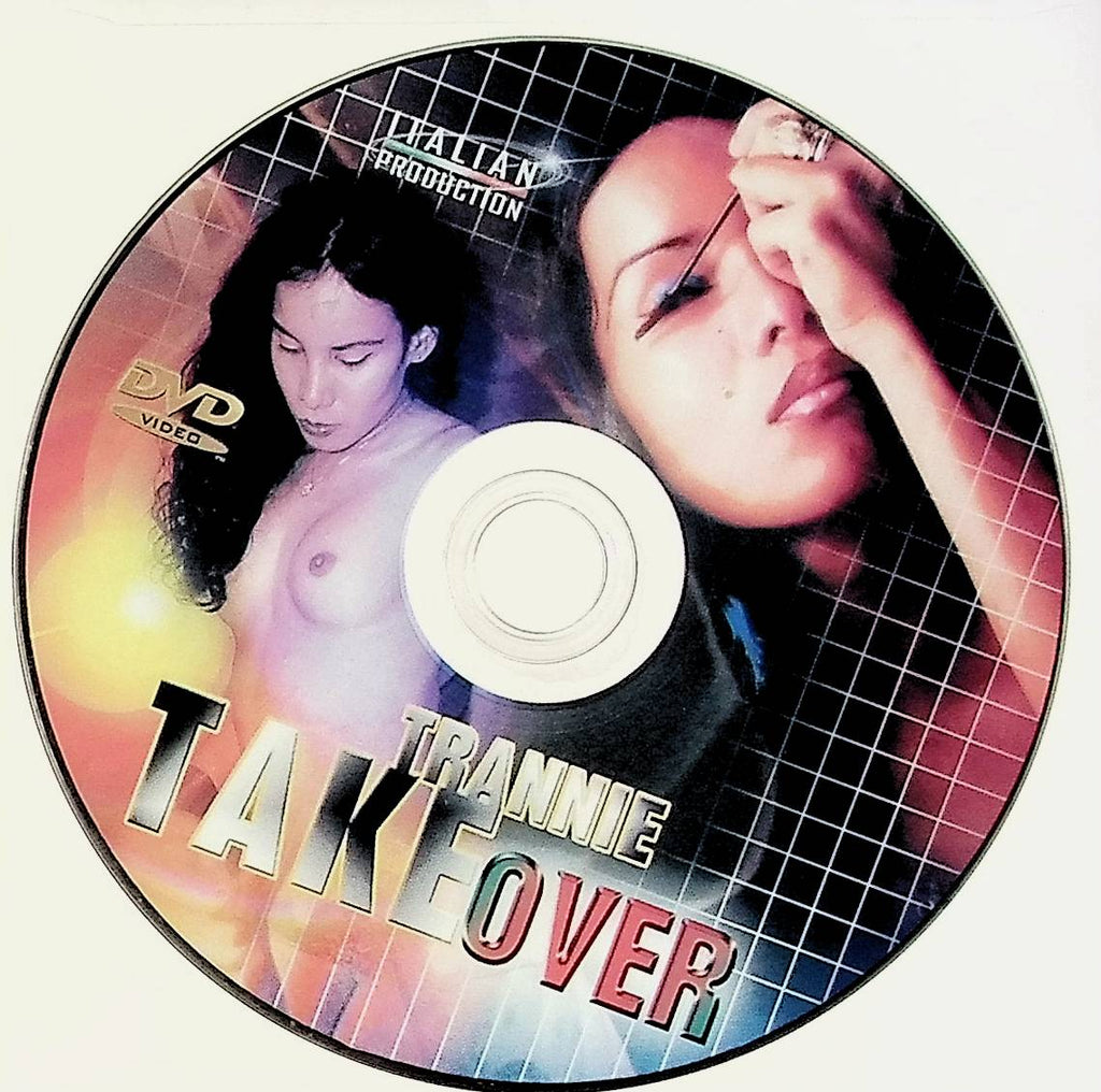 Trannie Take Over DVD Italian Production No Case or Cover Art 051624tsdvdA56