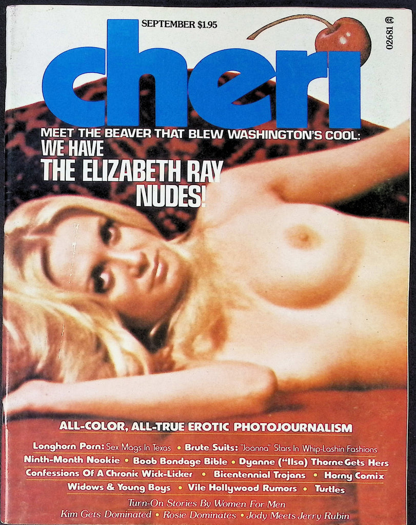 CLEARANCE Cheri Magazine featuring Elizabeth Ray September 1976 011626AKP-52