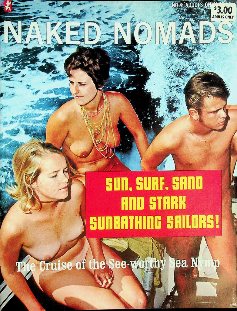 Naked Nomads Nudist Magazine  Sun, Surf, Sand And Stark Sunbathing Sailors  #4 1969  090826lmp-GSC