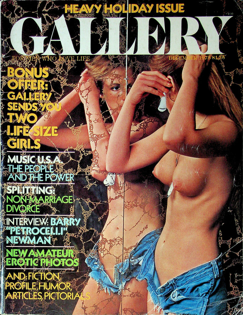 Gallery Magazine Ft. Barry Newman December 1975 052325RP