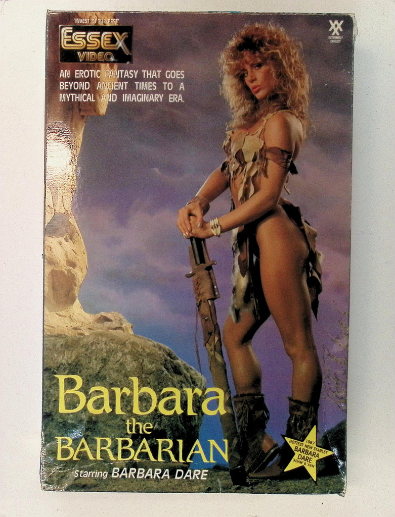 Barbara the Barbarian Barbara Dare Nina Hartley Jeanna Fine Peter North 1988 Essex Video  Beta Tape 070826AMPVHS