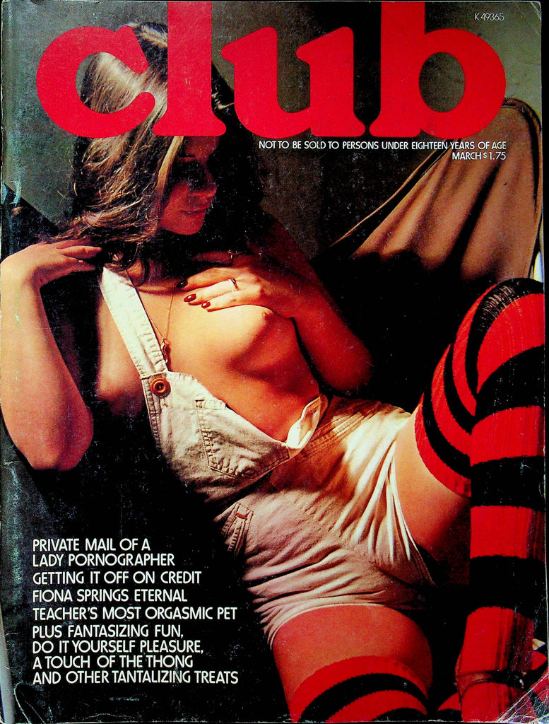 Club Magazine Fiona Richmond March 1975 071923RP