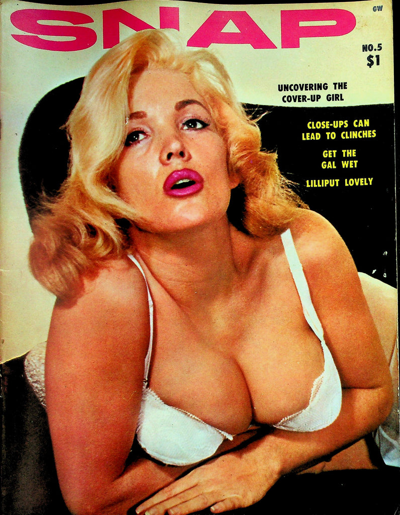 Snap Vintage Magazine  Get The Gal Wet / Uncovering The Cover-Up Girl  #5 1960   100526lmp-GSC