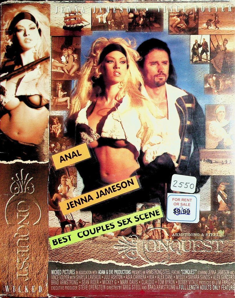 Conquest with Jenna Jameson Vince Vouyer Shayla Laveaux Adult VHS Wicked 060926NAVHS3-1