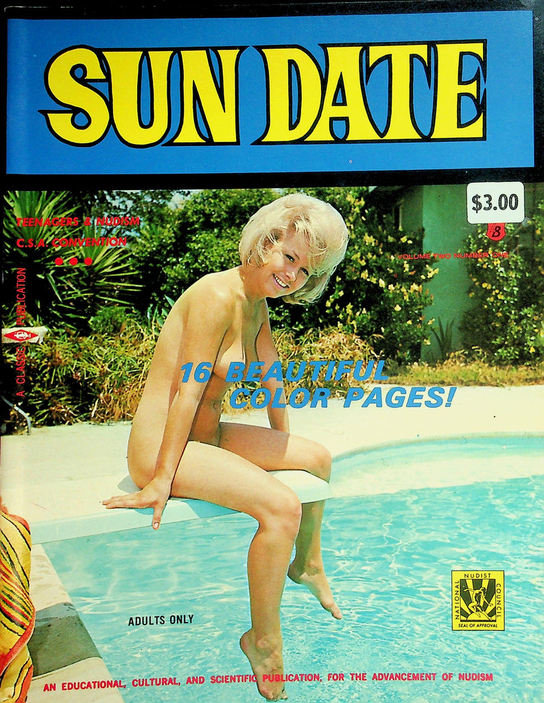 Sun Date Nudist Magazine  The Naked Mind / Nude Trip vol.2 #1  1968    070926lmp-GSC