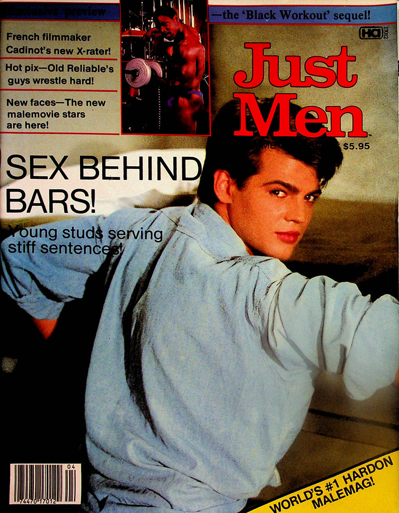 Just Men Gay Magazine   Jeff Stryker  vol.4 #4  1986    062124lm-p