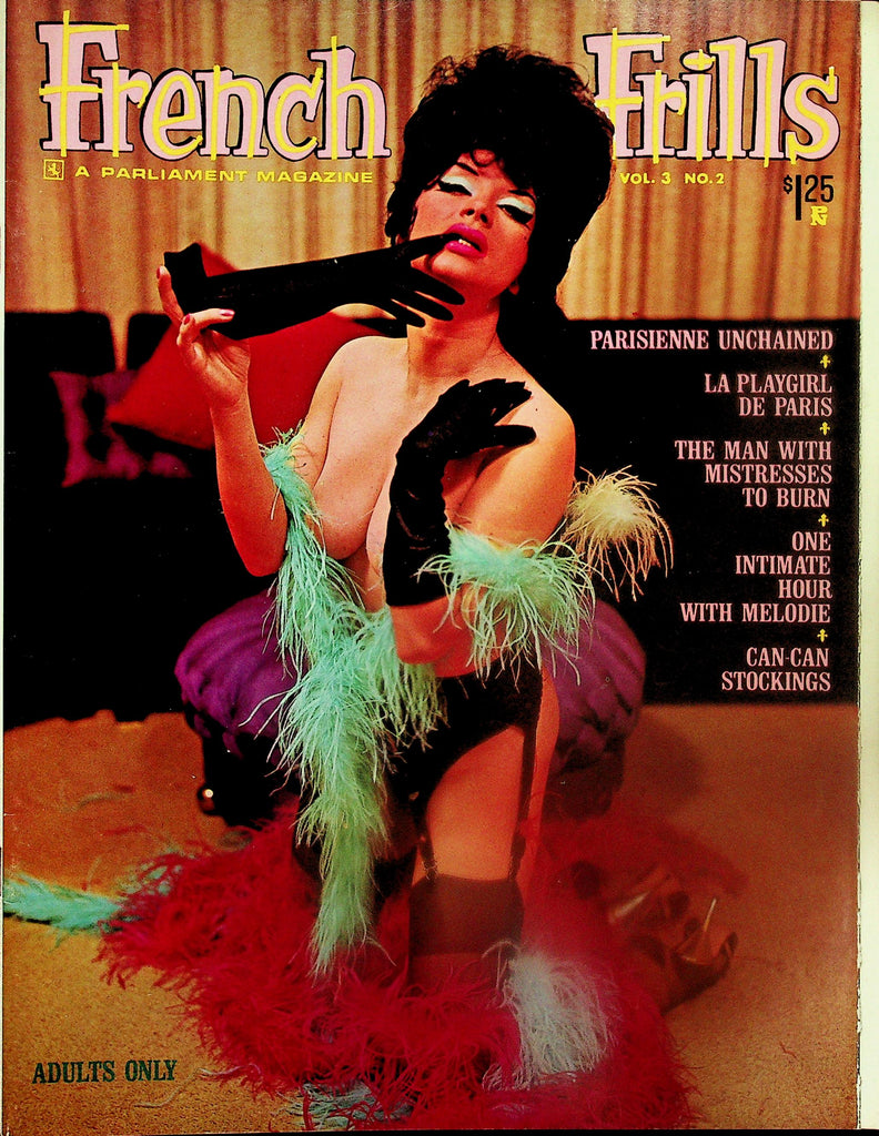 French Frills Magazine  La Playgirl De Paris   vol.3 #2  1964    122125lmp