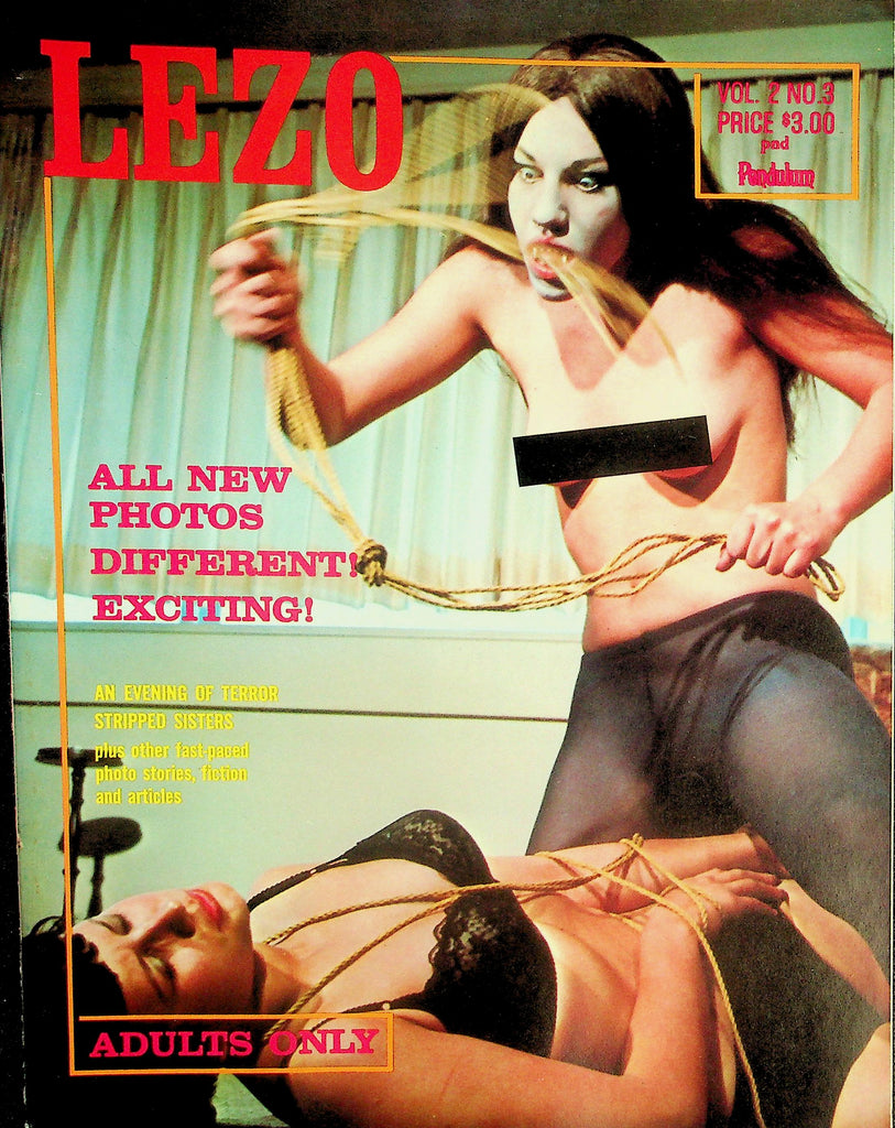Lezo Magazine  An Evening Of Terror Stripped Sisters  vol.2 #3 1968   083126lmp-GSC