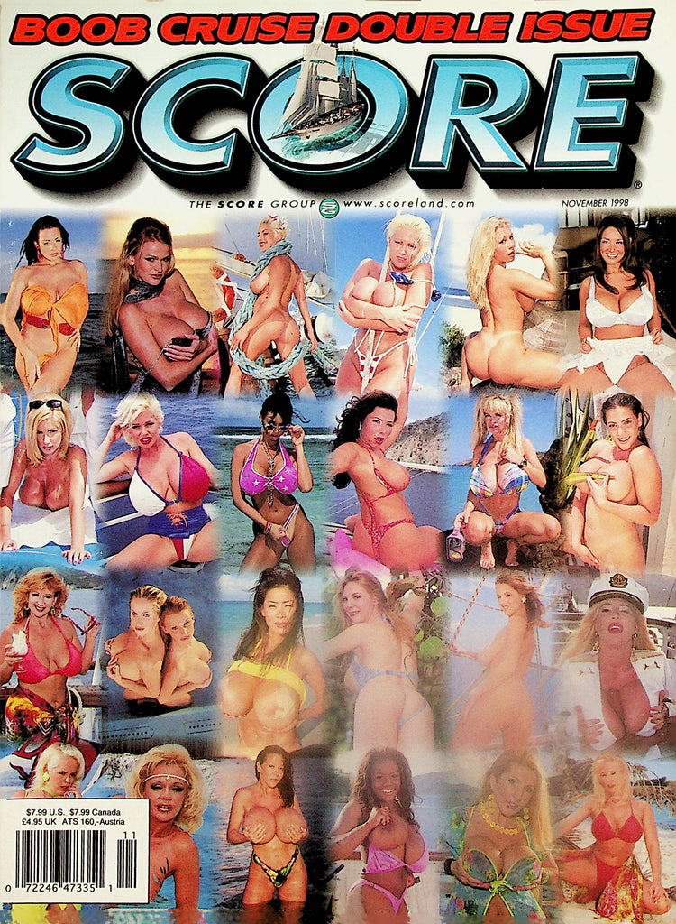 Score Boob Cruise Double Issue  Britney Andrews, Heather Hooters, Busty Dusty, Minka & More!  November 1998     111224lm-p