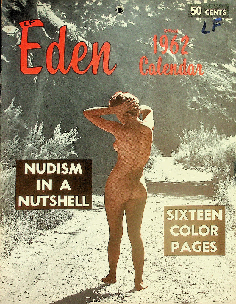 Eden Official 1962 Calendar   Nudism In A Nutshell   063026lmp-GSC