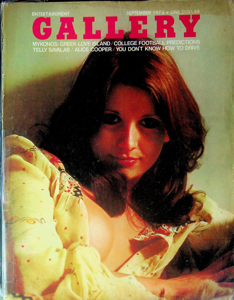 Gallery Magazine Ft. Telly Savalas & Alice Cooper September 1973 042825RP