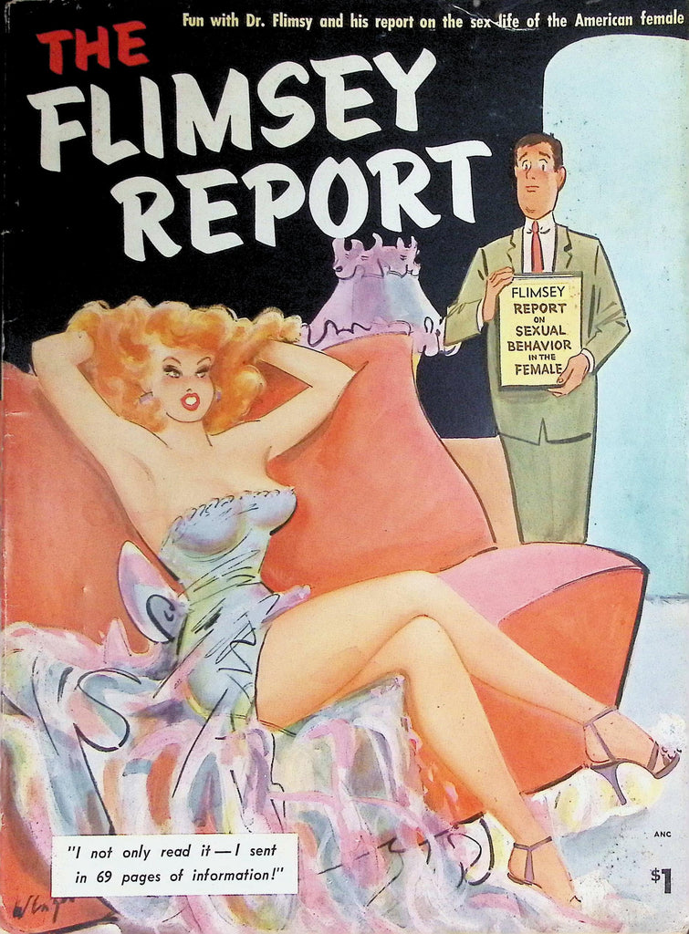 The Flimsy Report Magazine 1953 Sexual Behavior in the Female 090526LLP