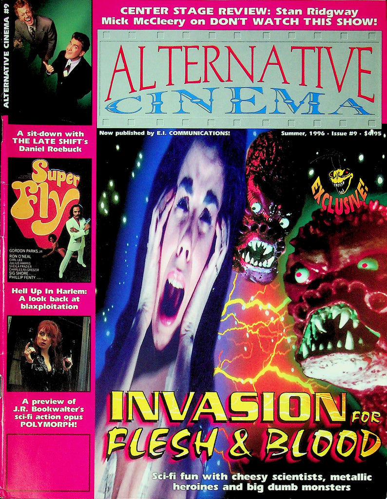 Alternative Cinema Magazine Invasion & David Letterman Summer 1996 072525RP-