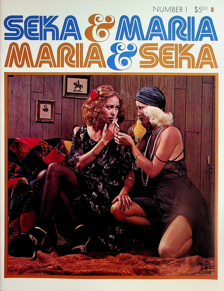 Seka & Maria Lesbian Magazine   All Seka & Maria!   #1  1979   011625lm-p