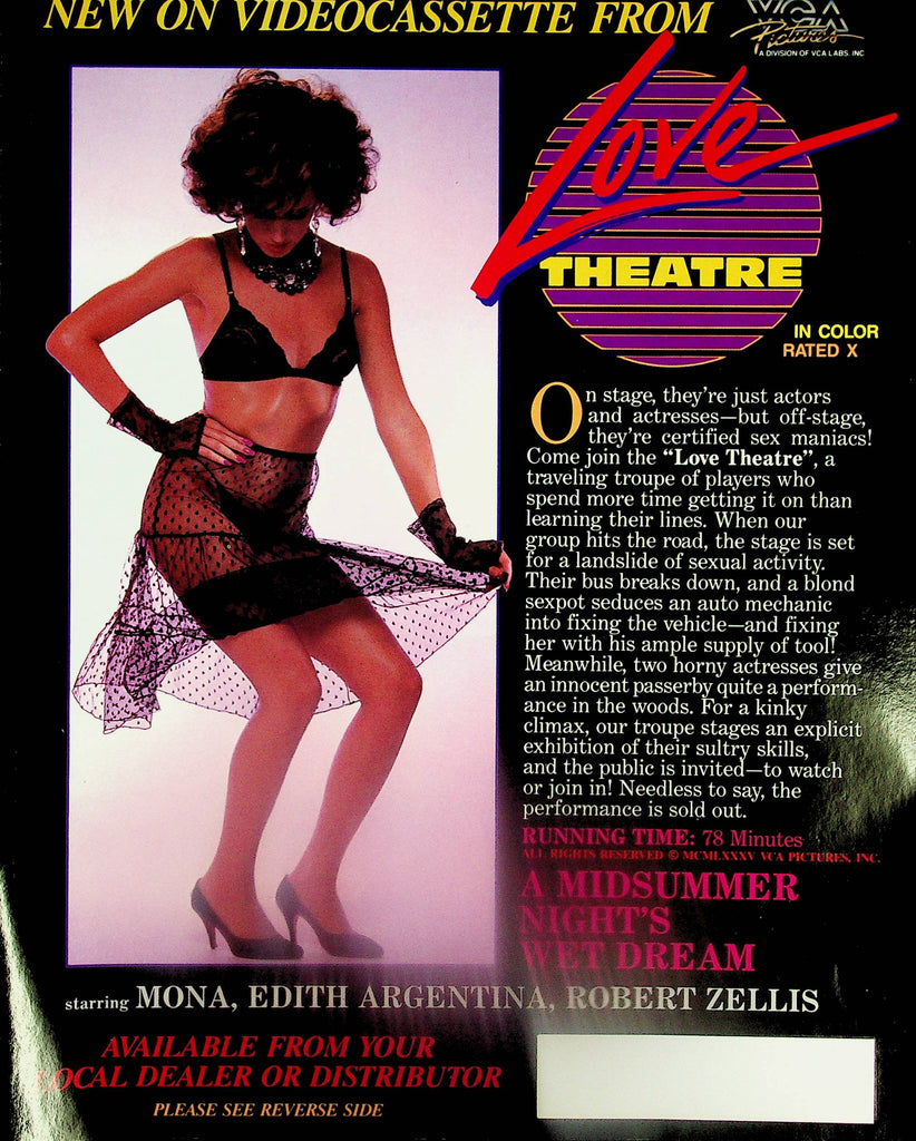 A Midsummer Night's Wet Dream  &  Great Sexpectations  Adult Slick   1985  VCA Pictures    062425lm-p
