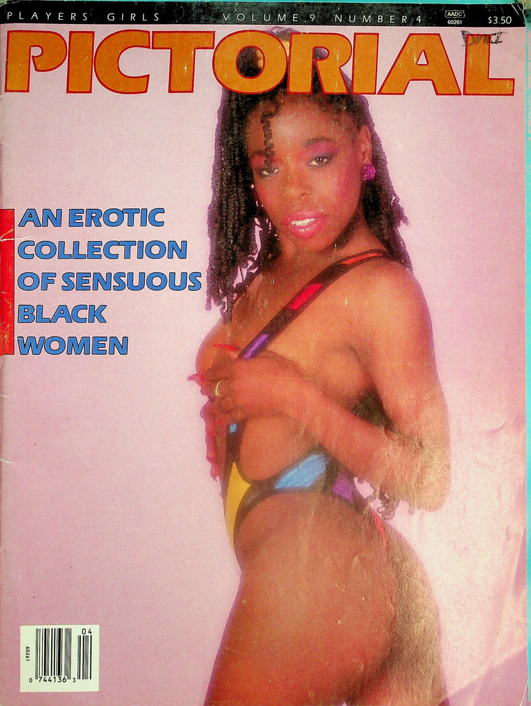 Pictorial Players Girls Magazine  Sensuous Black Women: Angel Kelly, Mercedes & More! vol.9 #4  1988   032326lmp