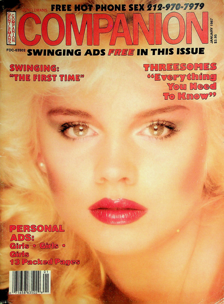 Companion Magazine  Threesomes "Everything You Need To Know"  January 1987   033026lmp