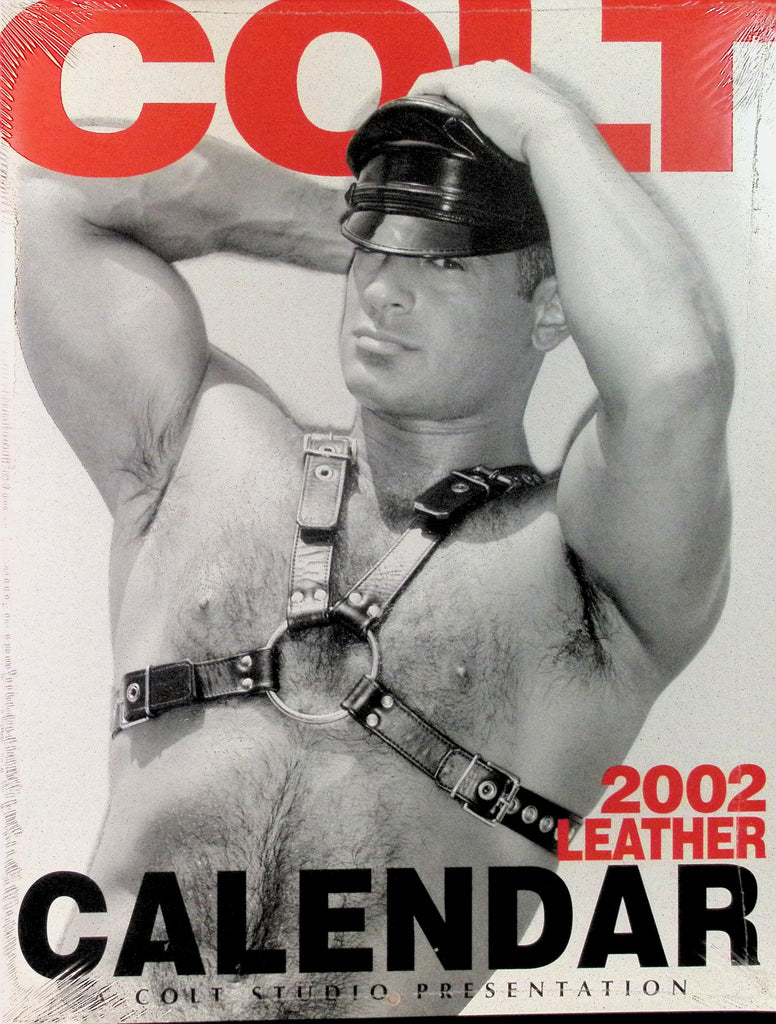 Colt Studio Leather 2002 Wall Calendar Gay Man BIG Hunky Buff Men 041326AMP