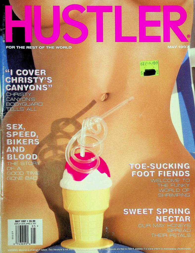 Hustler Magazine Christy Canyon's Bodyguard May 1997 102924RP