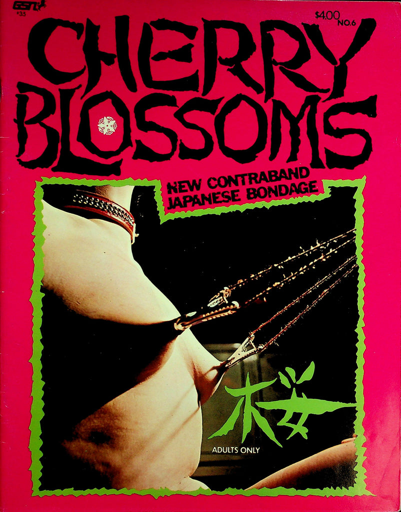 Cherry Blossoms Magazine  New Contraband Japanese Bondage  #6  1973   Utopia Publishing    082826lmp-GSC