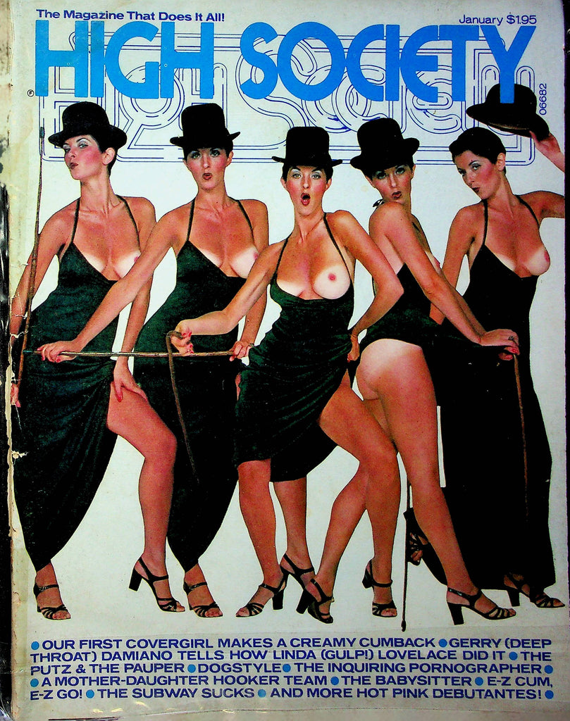 High Society Magazine Gerry Damiano January 1977 091123RP