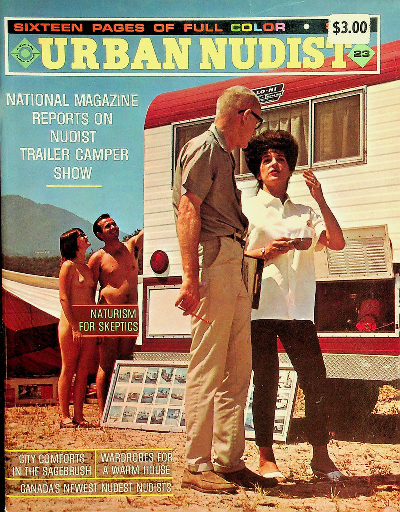 Urban Nudist Magazine  Nudist Trailor Camper Show / Canada's Nudists  #23 1966    073026lmp-GSC