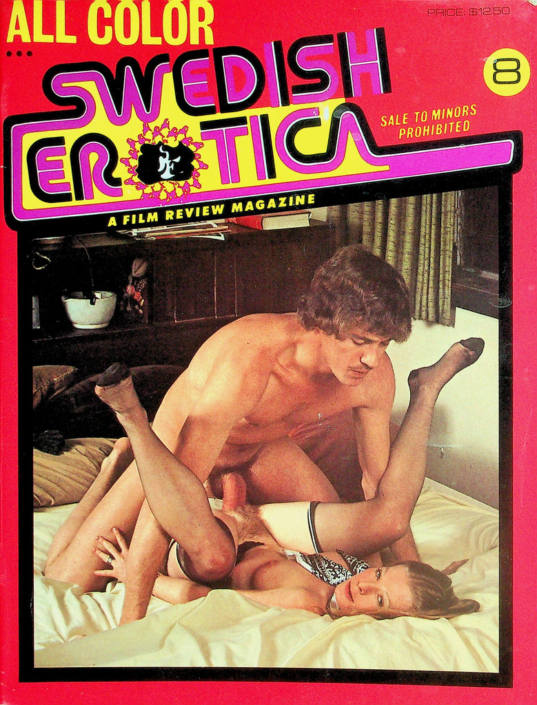Swedish Erotica Review Magazine   The Steam Room w/ John Holmes  #8  1980's      062226lmp-GSC