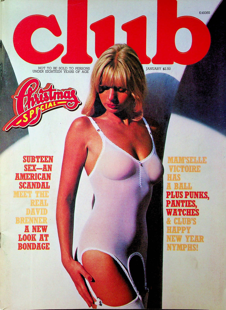 Club Magazine David Brenner Interview & Barbara P. January 1978 050823RP