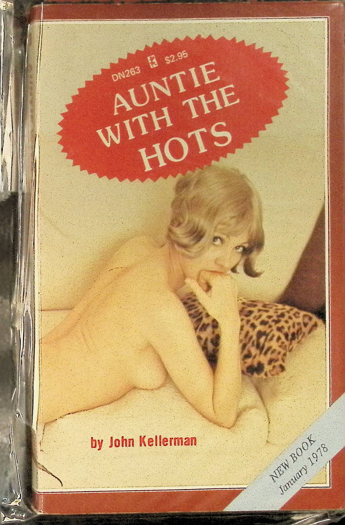 Auntie with the Hots by John Kellerman DN263 1978 Greenleaf Classics Adult Paperback Novel -120324AMP