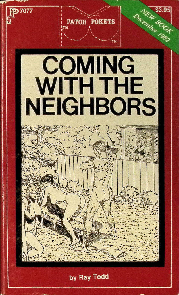 Coming with the Neighbors by Ray Todd PP7077 December 1982 Patch Pockets Greenleaf Classics Adult Paperback Novel 080625AMP