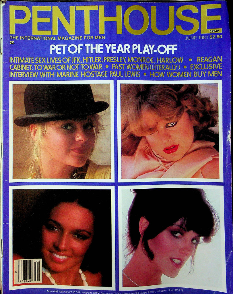 Penthouse Magazine Pet Of The Year Play-Off June 1981 090223RP – Mr-Magazine