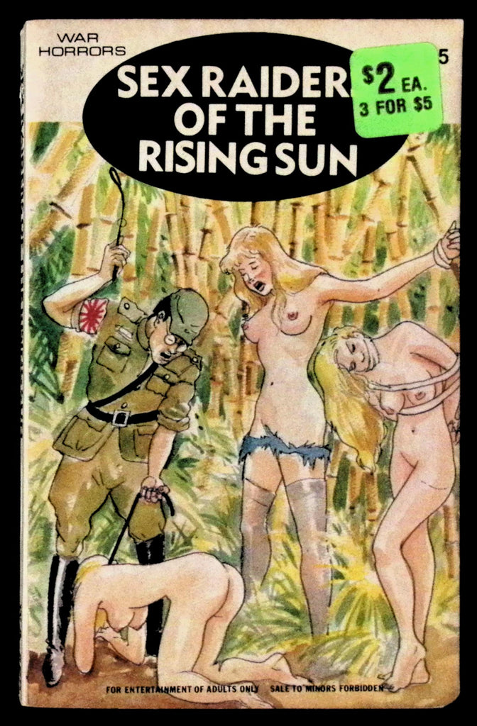 Sex Raiders of the Rising Sun by War Horrors WA-588 Adult Paperback Book 080626VFP-16
