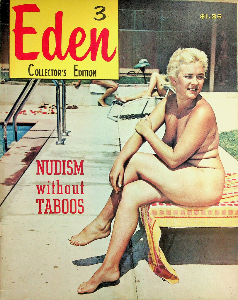 Eden Nudist Magazine  Nudism Without Taboos - Covergirl Barbara  #3  1960  Collector Edition  050626lmp