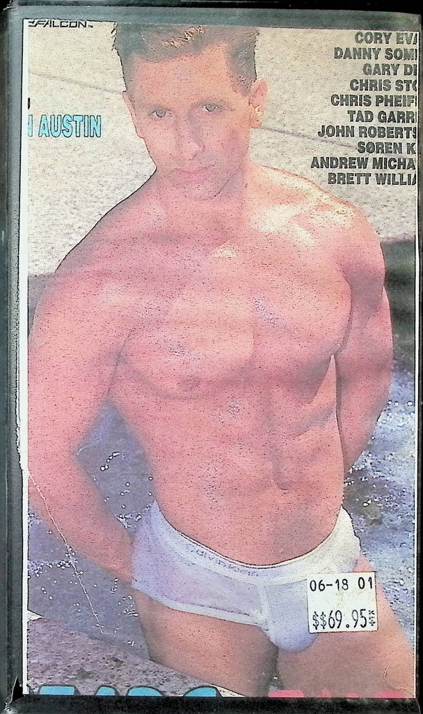 Heads or Tails Falcon Productions Andy White Cory Evans Aaron Austin Gay Male VHS 091724AMPVHS2