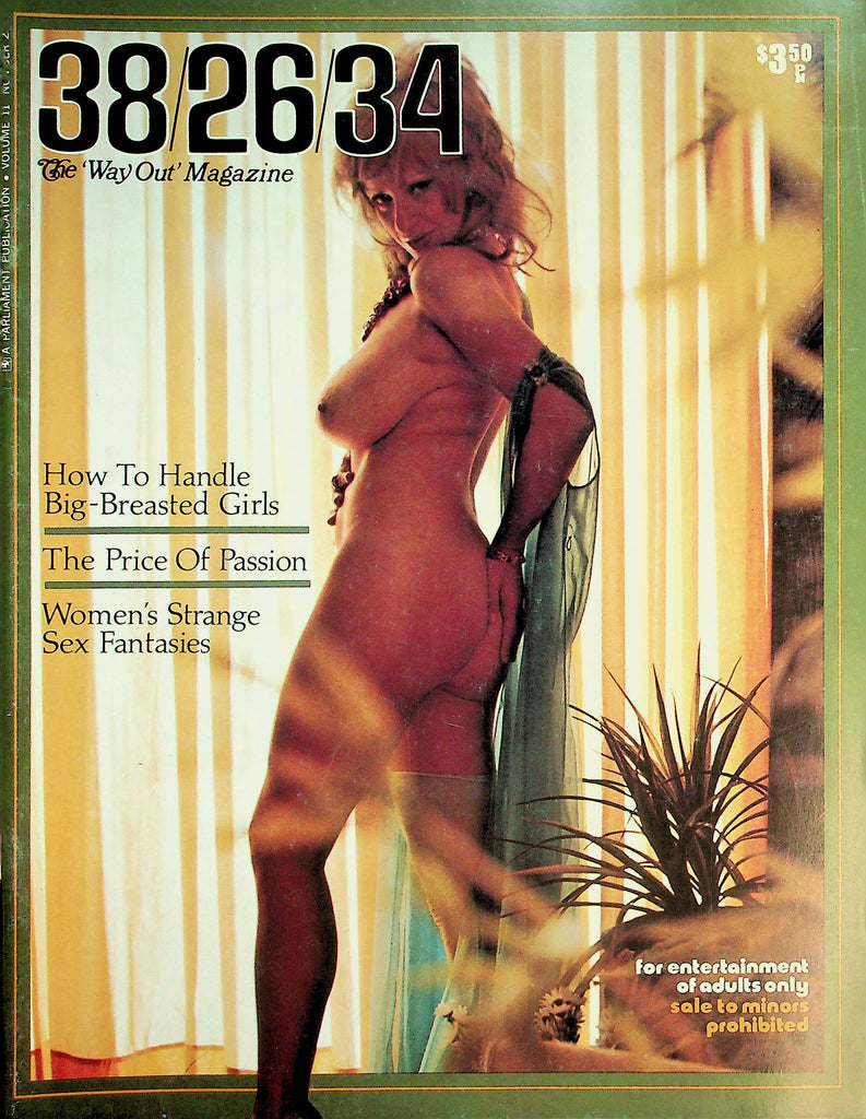 38 26 34  Busty Magazine  Arlene Bell, Roxanne Brewer & More!  vol.11 #2 1974  Parliament    072926lmp-GSC