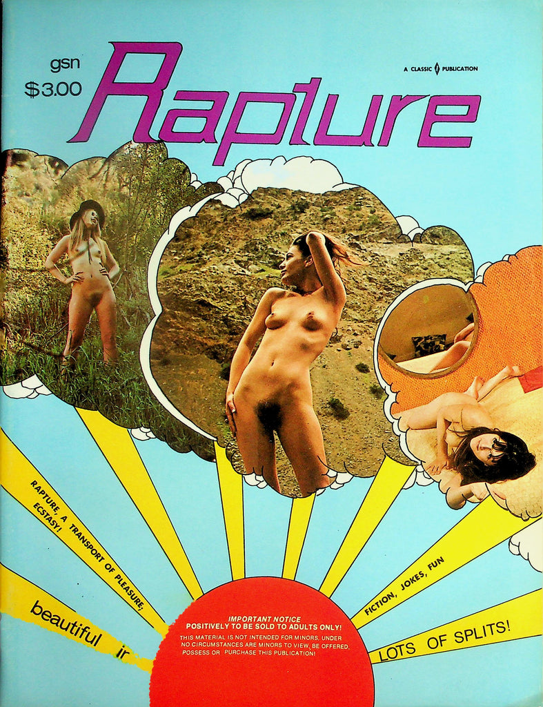 Rapture Magazine   Goddess Of The Earth / A Transport Of Pleasure, Ecstasy!   1970's   103026lmp-GSC