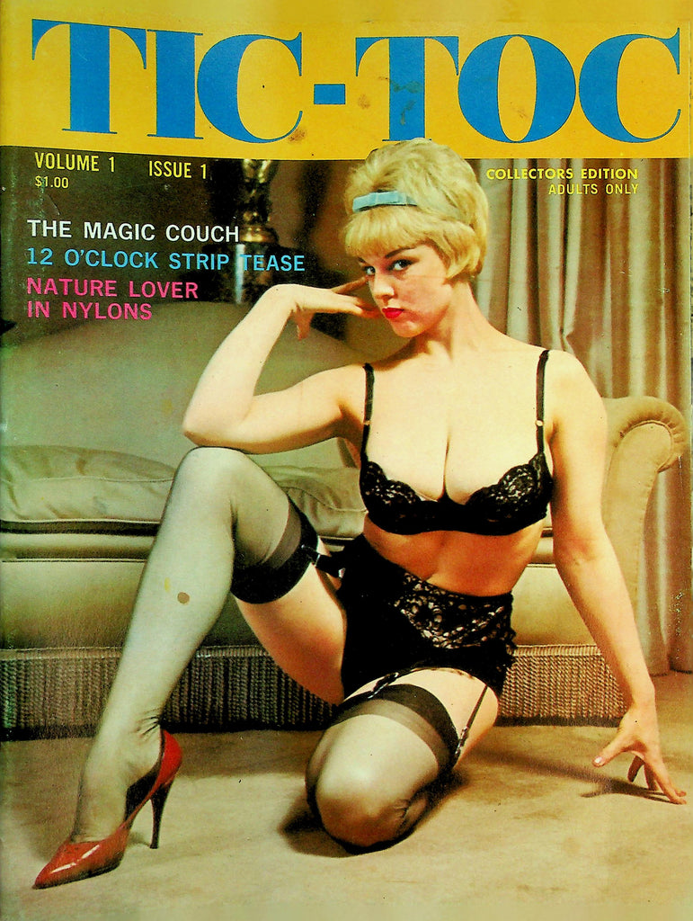 Tic-Toc Magazine  Nature Lover In Nylons / The Magic Couch  vol.1 #1  1963  091526lmp-GSC