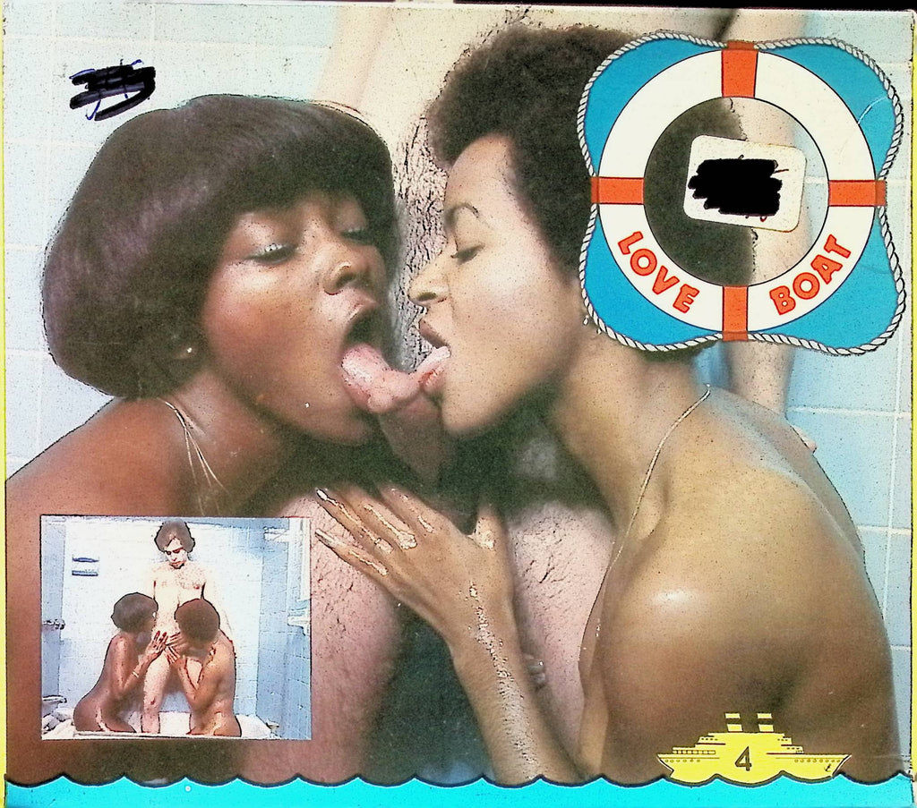 Sailing the Sensuous Seas of Sex 4 Love Boat Interracial 1970s Regular 8mm Adult Reel 101024AMP