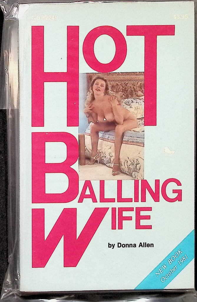 Hot Balling Wife by Donna Allen October 1981 GR2249 Greenleaf Adult Paperback Novel-073124AMP2
