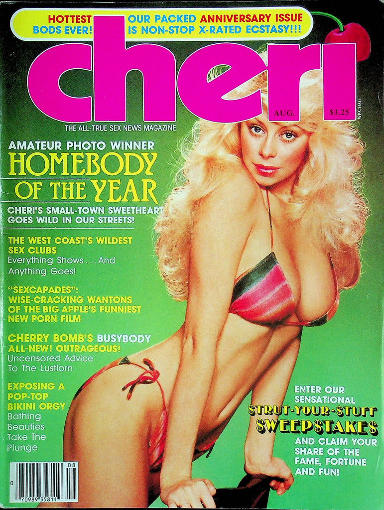 Cheri Magazine Homebody Of The Year August 1983 102824RP