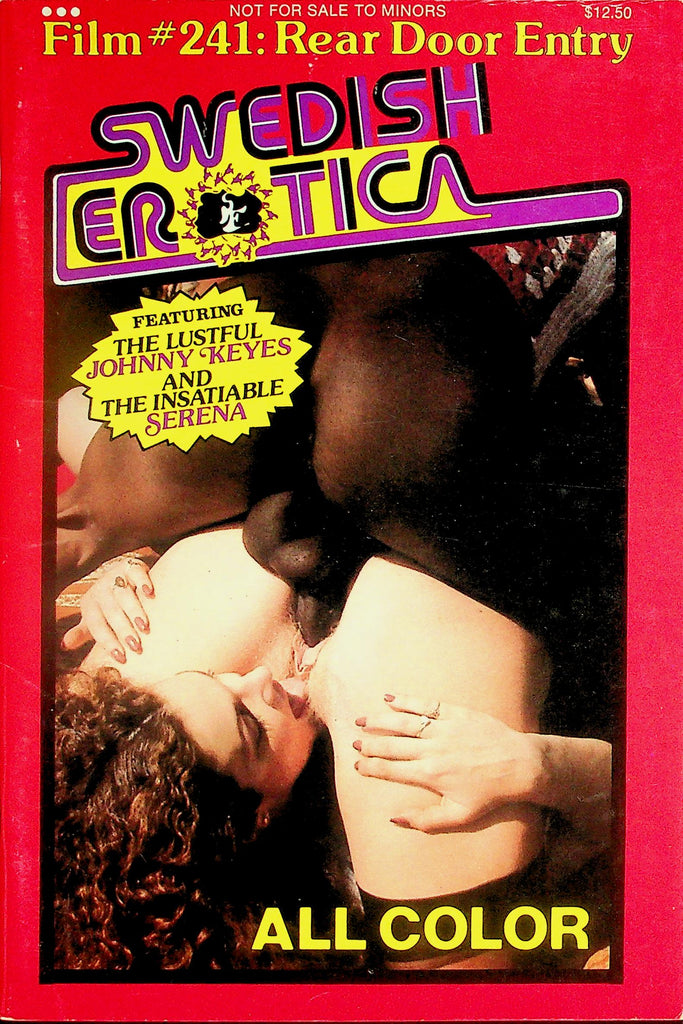 Swedish Erotica Digest  Johnny Keyes & Serena  #241 Rear Door Entry  1980's   100226lmp-GSC
